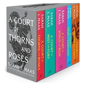 A Court of Thorns and Roses Paperback Box Set (5 Books):사라 제이 마스 소설 가시와 장미의 궁정 5종 박스세트