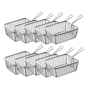 이딜리 미니 튀김바스켓 사각, 10개