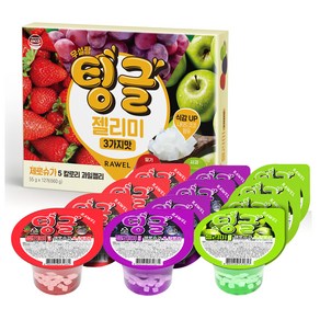 팅글 젤리미 제로슈가 55g x 3종 x 4p 세트, 1세트