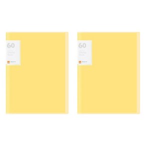 윰스 A4 60매 클리어파일