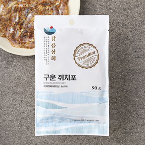 강릉상회 구운 쥐치포, 1개, 90g