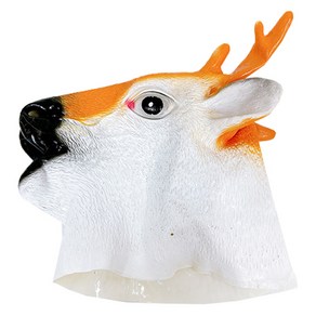 리빙다 프리티 꽃사슴가면, 혼합색상, 1개