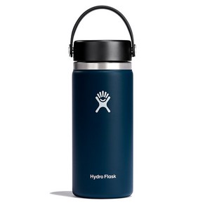 하이드로플라스크 와이드 플렉스 캡 텀블러, 인디고블루, 473ml, 1개