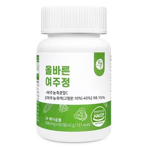 올바른건강식품 올바른 여주정 45g, 1개