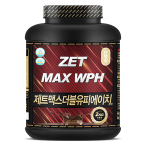 제트리션 제트맥스WPH 더블초코, 2kg, 1개