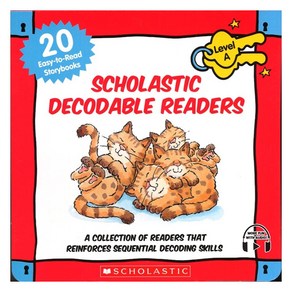 Scholastic Decodable Reades Box Set Level A StoyPlus QR코드