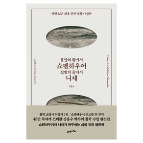 불안의 끝에서 쇼펜하우어 절망의 끝에서 니체:방향 잃은 삶을 위한 철학 나침반, 21세기북스, 강용수