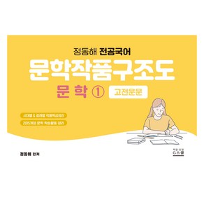 정동해 전공국어 문학작품구조도 문학 1 : 고전운문, 지스쿨