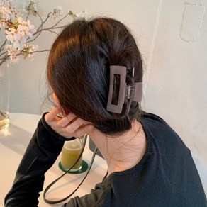 수스다 홀스퀘어 올림머리 집게 헤어핀