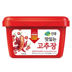 신송 당류와 칼로리를 줄인 맛있는 고추장