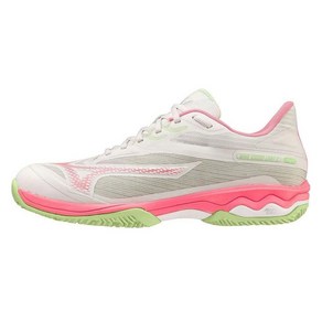 [MIZUNO]미즈노_여성용_운동화_웨이브 엑시드 라이트 빠들 W _SHOE WAVE EXCEED LIGHT PADEL W_화이트+핫핑크_61GB2323-60