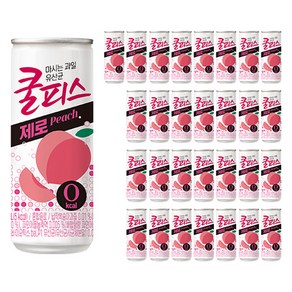 동원 쿨피스 제로 복숭아, 30개, 230ml