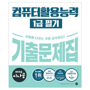 2025 시나공 컴퓨터활용능력1급 필기 기출문제집