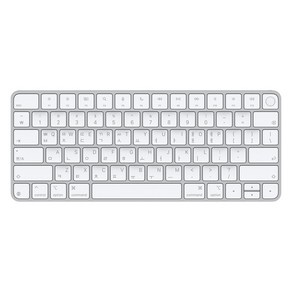 Apple 2024 Touch ID Magic Keyboad, 화이트, 한국어