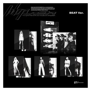 에스파 Whiplash 미니앨범 5집 BEAT Ve 랜덤 발송 + 커버 랜덤발송 + 포토북 + CD-R + 엽서 4종 + 포스터 랜덤발송 + 포토카드 랜덤발송 세트, 1CD