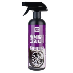 피스모터 시크릿 글리터 철분 제거 세척 휠 세정 크리너, 단품, 500ml, 1개