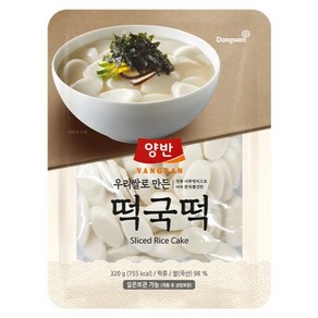 동원 양반 떡국떡, 1개, 320g