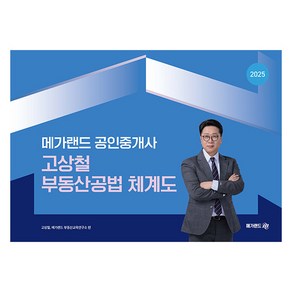 2025 메가랜드 공인중개사 고상철 부동산공법 체계도