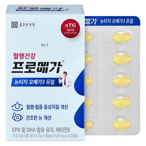 프로메가 뉴티지 오메가3 듀얼 31.2g, 1개, 60정