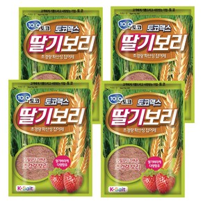 토코맥스 토코 딸기보리 떡밥, 450g, 4개