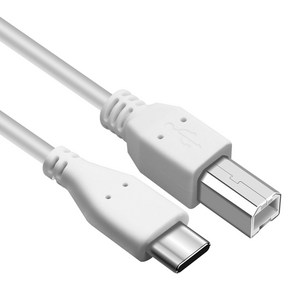 컴스 USB 3.1 C타입 to B타입 2.0 케이블 HB360, 1개, 3m