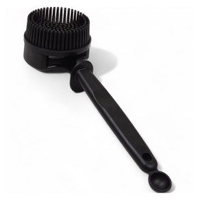 빈플랜트 커피머신 그룹헤드 실리콘 청소솔 58mm, 블랙, 1개