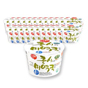 쿡시 사골 미역국 쌀국수, 96g, 24개