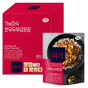 더미식 한우두부 강된장 덮밥소스, 150g, 5개