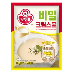 오뚜기 비밀스프 크림, 1개, 80g