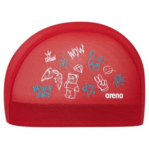 아레나 드로잉 메쉬 수모 A5AC1AS12, RED, 1개