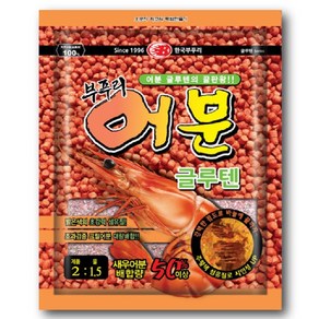 한국부푸리 어분 글루텐 떡밥, 350g, 1개