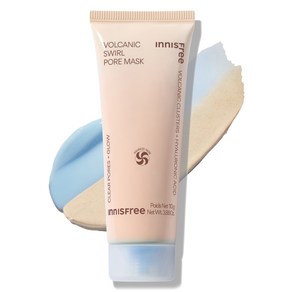 이니스프리 화산송이 모공 듀얼 마스크팩 110g, 1개입, 1개