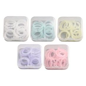 일상속반짝 컬러 카드링 20p x 5종 세트, 1세트, 20mm