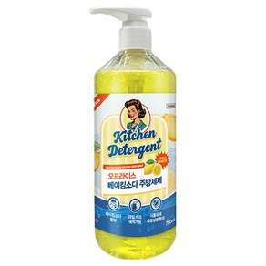 오프라이스 베이킹소다 주방세제 레몬향, 780ml, 1개