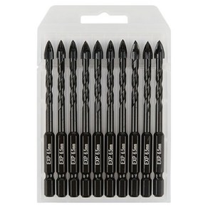 이엑스파워 만능드릴비트 6.5mm EMD-65S 10p 세트, 1세트, EMD-65S 10pcs 세트