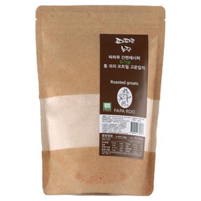 파파루 간편레시피 유기농 통 귀리 오트밀 이유식 고운입자 초기, 300g, 1개