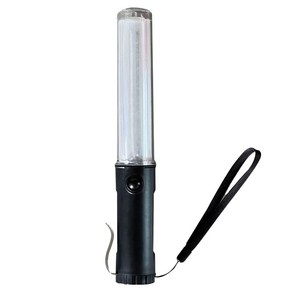 LED 안전 경광봉, 화이트, 1개