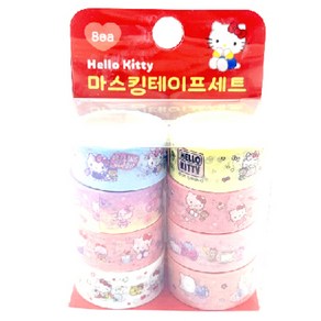 핑크망고 산리오 마스킹 테이프 세트, 1세트, 헬로키티