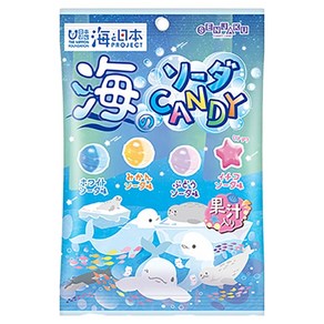 센자쿠 바다의 소다 캔디 가을겨울시즌 랜덤발송, 1개, 80g