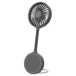 카프 휴대용 맥세이프 BLDC 무선 마그네틱 접이식 거치대형 선풍기, KF-HF600M, 02_그레이