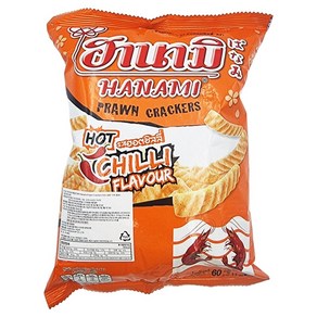 하나미 크래커 핫칠리 매운맛 과자, 52g, 1개