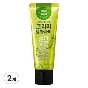 움트리 크리미 생와사비, 120g, 2개