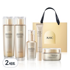 AHC 리뉴에이지 토탈 4종 + 아이크림 20ml 기프트 세트