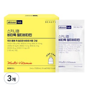 스키니랩 비타톡 액상 멀티비타민 7p, 35ml, 3개