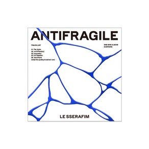 르세라핌 LE SSERAFIM ANTIFRAGILE 미니2집 앨범 COMPACT Ve 5종 중 1종 랜덤발송, 1CD