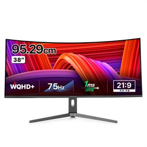 크로스오버 WQHD+ IPS TYPE-C PD 울트라와이드 커브드 모니터, 95cm, 38LGD66C(일반)