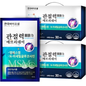 한국바이오셀 관절력 에브리데이 30p, 1.95L, 2개