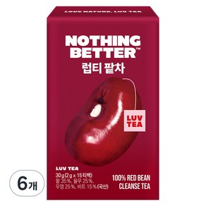 럽티 팥차 티백