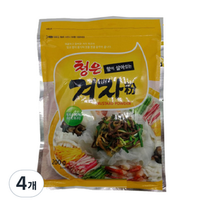 청은 겨자분, 200g, 4개