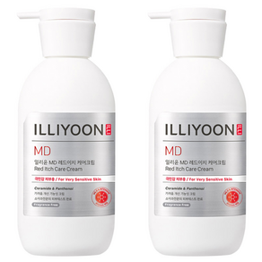 [비건라이프] 일리윤 MD 레드이치 케어크림, 330ml, 2개